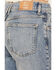 Image #4 - Free People Women's Risk Taker Straight Stretch Denim Jeans , Light Wash, hi-res