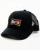 Image #1 - Brixton Men's Truss Logo Ball Cap, Black, hi-res