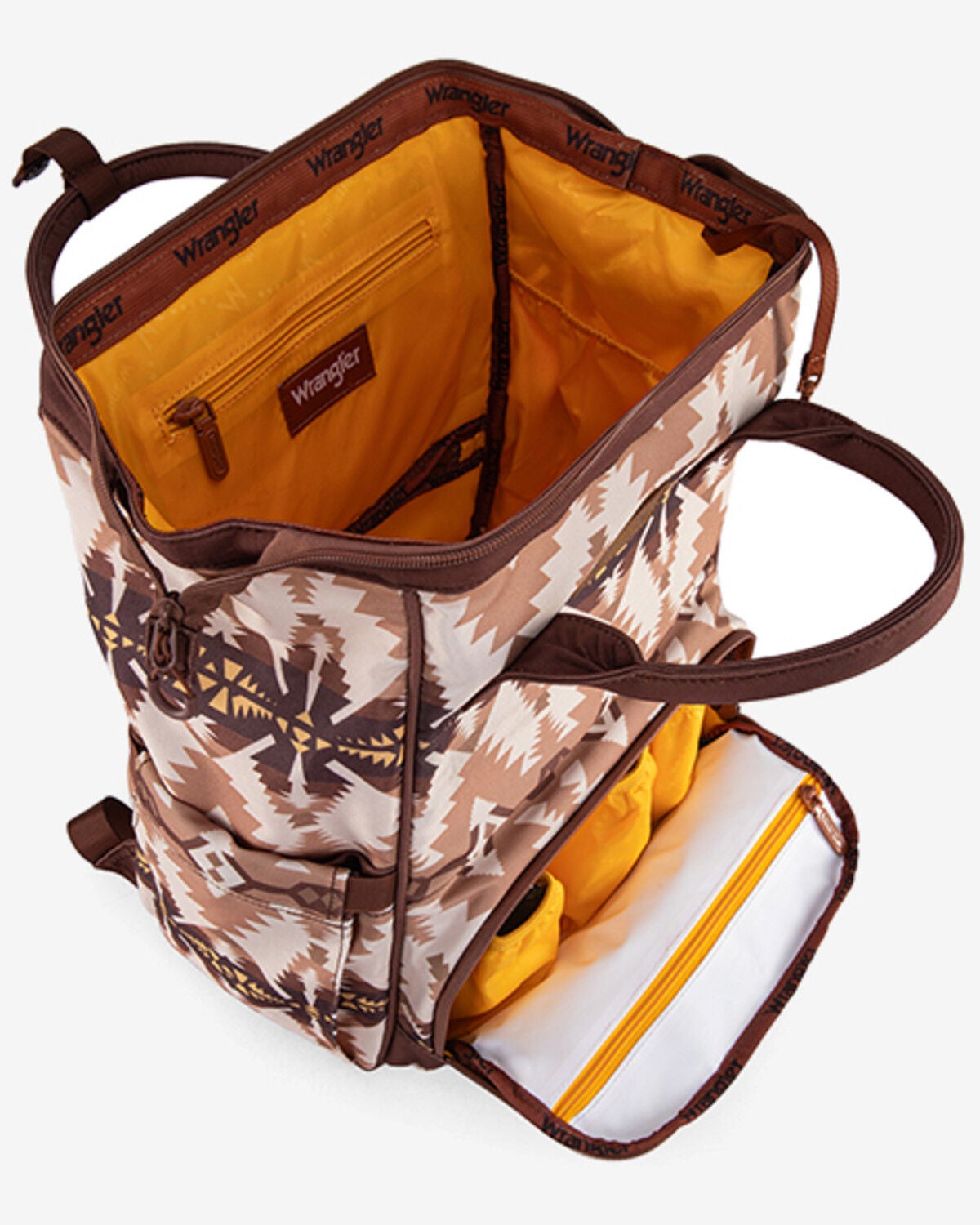 Image #3 - Wrangler Women's Callie Southwestern Print Backpack, Tan, hi-res
