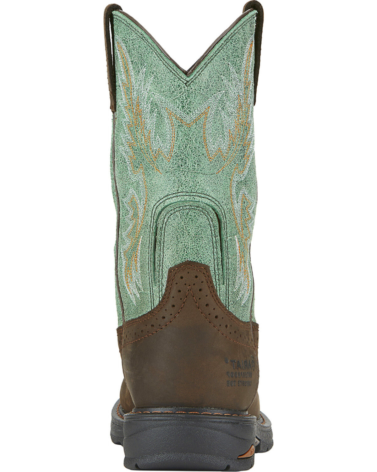 Image #5 - Ariat Waterproof Tracey Pull On Waterproof Work Boots - Composite Toe, Distressed, hi-res