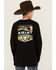 Image #1 - Ariat Boys' Camo Logo Long Sleeve Graphic T-Shirt, Black, hi-res