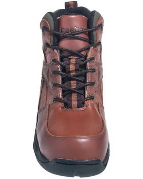 Image #4 - Reebok Men's Tyak Hiker Lace-Up Boots- Composite Toe, Brown, hi-res