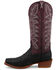 Image #3 - Twisted X Women's Reserve Exotic Full Quill Ostrich Western Boots - Square Toe, Black, hi-res