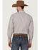 Image #4 - Resistol Men's Arcadia Geo Print Long Sleeve Pearl Snap Western Shirt, Purple, hi-res