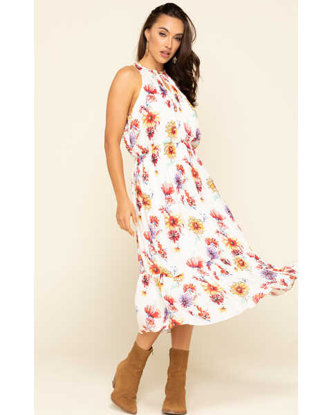 Image #1 - Stetson Women's Floral Prairie Dress, , hi-res