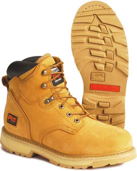 Image #2 - Timberland PRO Men's Wheat Pit Boss Work Boots - Round Toe , Wheat, hi-res