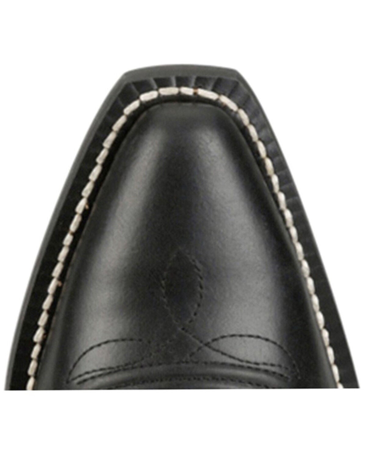 Image #4 - Justin Women's May Tall Western Boots - Snip Toe, Black, hi-res
