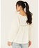 Image #4 - Cleo + Wolf Women's Austin Long Blouson Sleeve Painters Blouse, Cream, hi-res