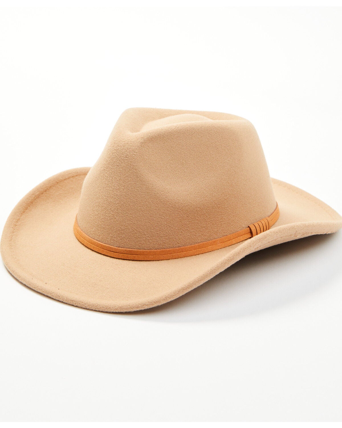 Image #1 - Cody James Kids' Buckskin Felt Cowboy Hat, Tan, hi-res