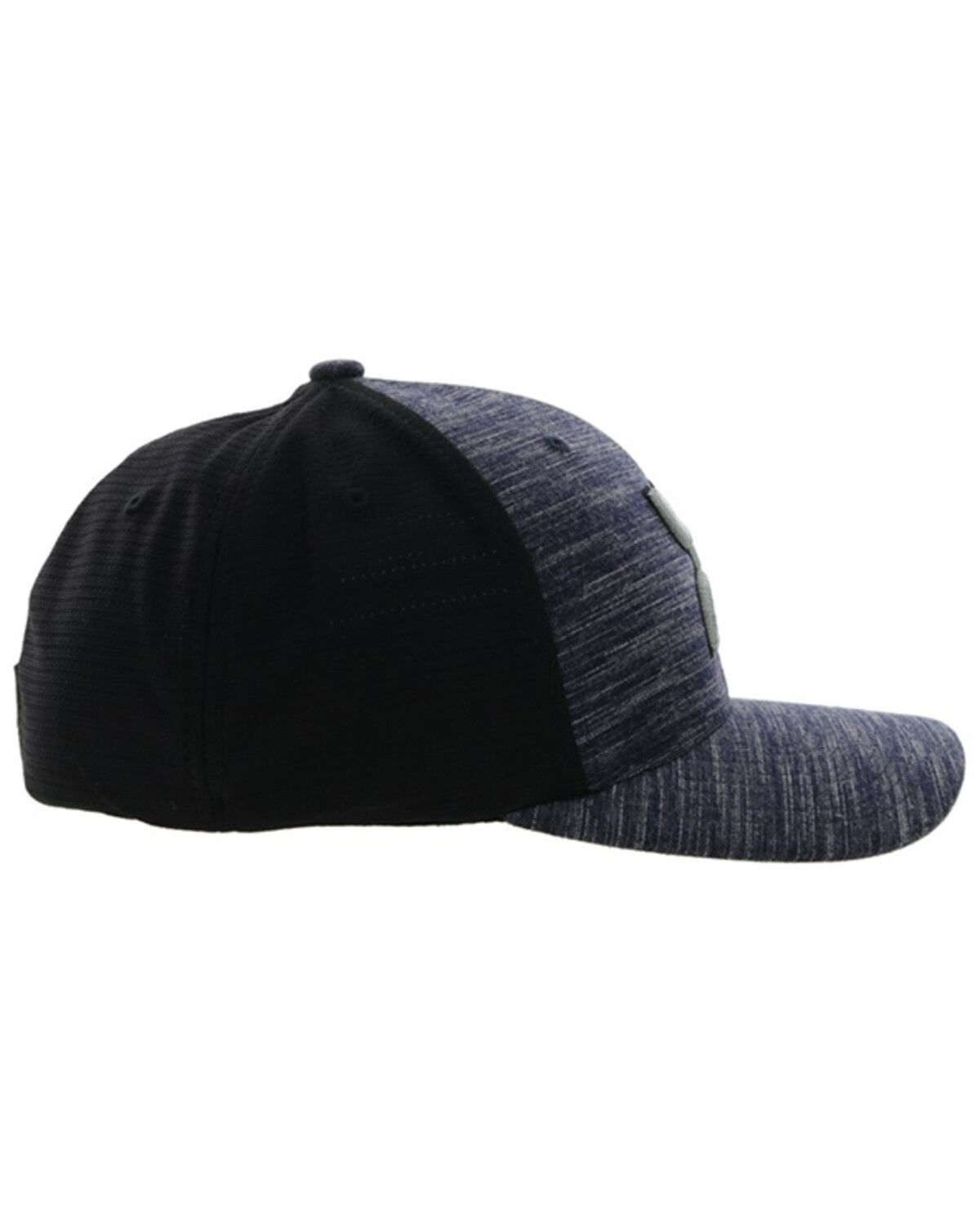 Image #5 - Hooey Men's Embroidered Logo FlexFit Trucker Cap, Navy, hi-res