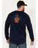 Image #4 - Cody James Men's FR Vintage Graphic Long Sleeve Work Shirt, Chilli, hi-res