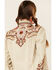 Double D Ranch Women's Poco Loco Leather Jacket , Cream, hi-res