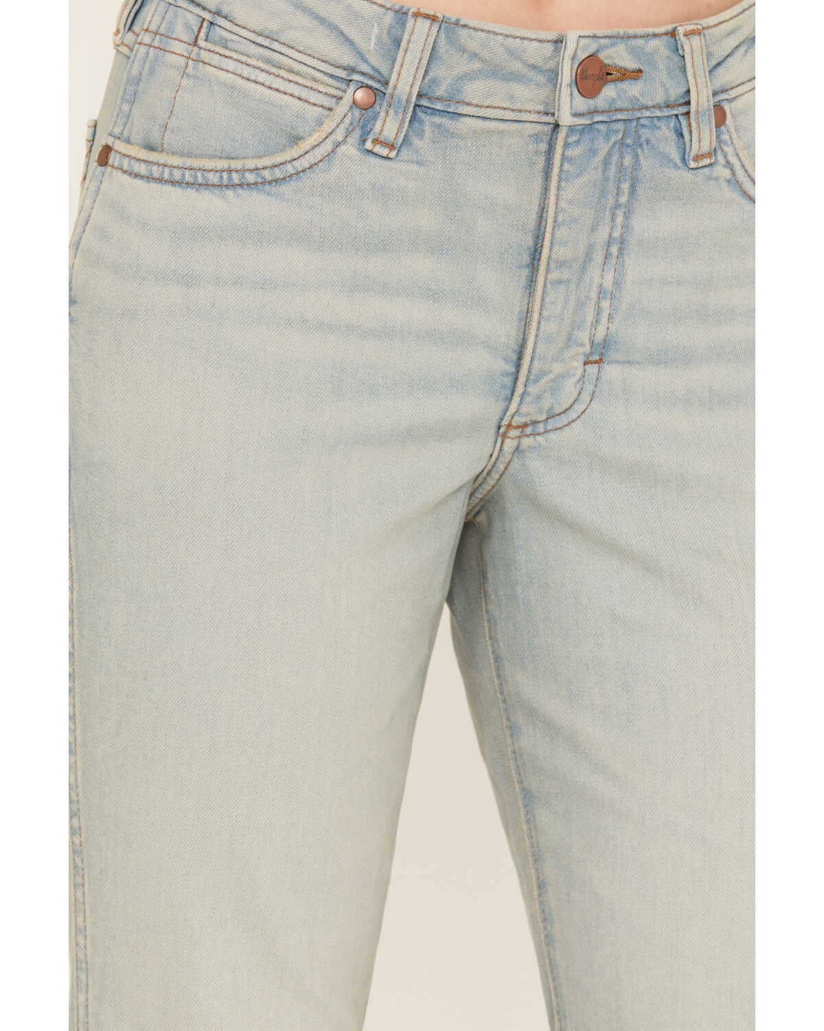 Image #2 - Wrangler Retro Women's Light Wash High Rise Washed Out Aubrey Flare Jeans, , hi-res
