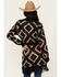 Image #4 - Idyllwind Women's Timothy Southwestern Print Sweater, Maroon, hi-res