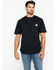 Carhartt Men's Loose Fit Heavyweight Logo Pocket Work T-Shirt, Black, hi-res