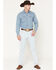 Image #1 - Wrangler Men's 938 Tough Lite Light Wash Cowboy Cut Slim Stretch Straight Denim Jeans, Light Wash, hi-res