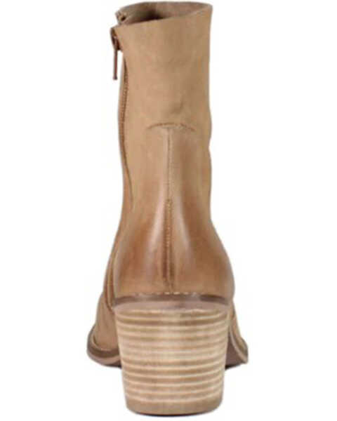 Image #5 - Diba True Women's Majes Tic Leather Western Booties - Round Toe, Tan, hi-res