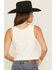 Image #4 - Wrangler Women's Steerhead Sleeveless Cropped Graphic Tank Top, White, hi-res