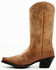 Ariat Women's Round Up Sandstorm Western Boots - Snip Toe, Brown, hi-res