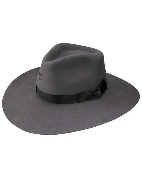 Image #1 - Charlie 1 Horse Women's Highway Wool Western Fashion Hat, Grey, hi-res
