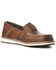 Ariat Women's Floral Embossed Cruiser Shoes - Moc Toe, Brown, hi-res