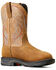 Image #1 - Ariat Men's WorkHog® XT Waterproof Wellington Work Boots - Round Toe , Brown, hi-res