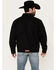 Image #4 - Cinch Men's Canvas Solid Snap Jacket, Black, hi-res