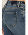 Image #4 - Daze Women's Perfection Dark Wash Mid Rise Stretch Denim Jeans, Dark Wash, hi-res