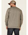 Moonshine Spirit Men's Light Brown Upper Lodge Long Sleeve Henley Pocket T-Shirt, Brown, hi-res