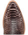 Image #6 - Dan Post Men's Bay Apache Exotic Python Western Boots - Round Toe, Brown, hi-res