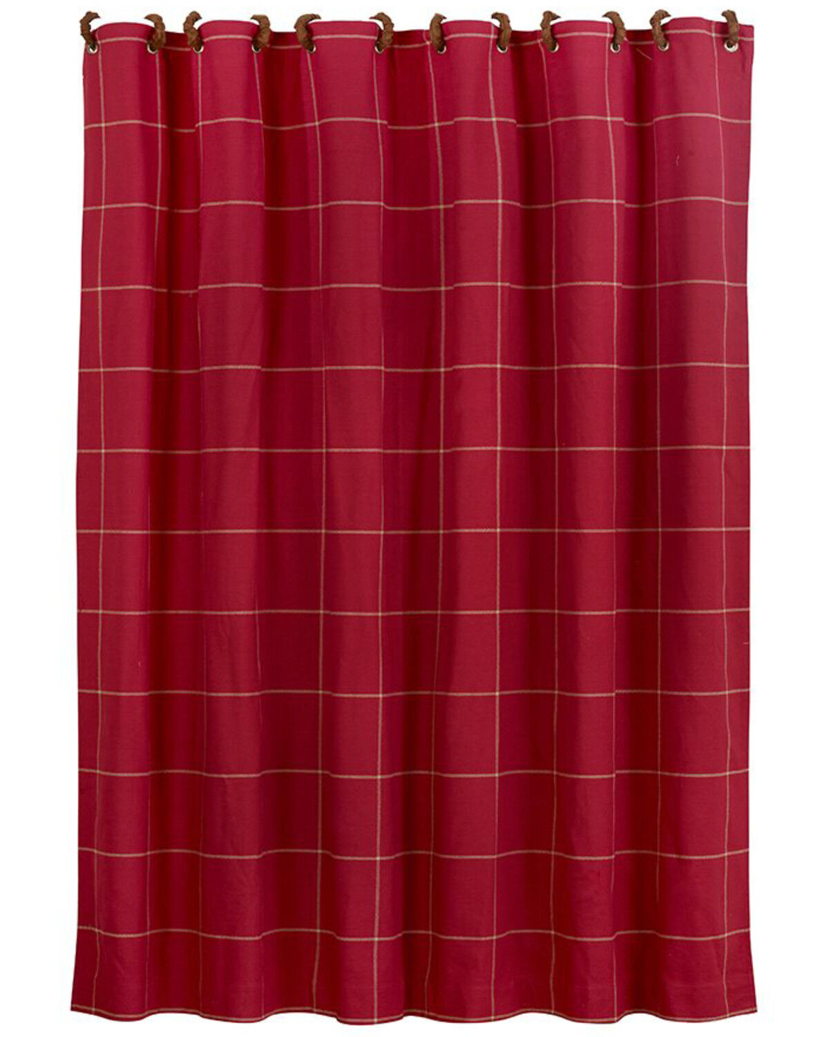 Image #1 - HiEnd Accents Windowpane Shower Curtain, Multi, hi-res