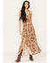 Image #1 - Idyllwind Women's Roxanne Tapestry Print Sleeveless Maxi Dress, Lt Brown, hi-res
