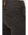 Image #4 - Ariat Women's High Rise Leilani Slim Trouser Stretch Denim Jeans, Black, hi-res