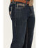 Image #4 - Rock & Roll Denim Men's Revolver Dark Vintage Wash Slim Straight Reflex Denim Jeans, Dark Wash, hi-res