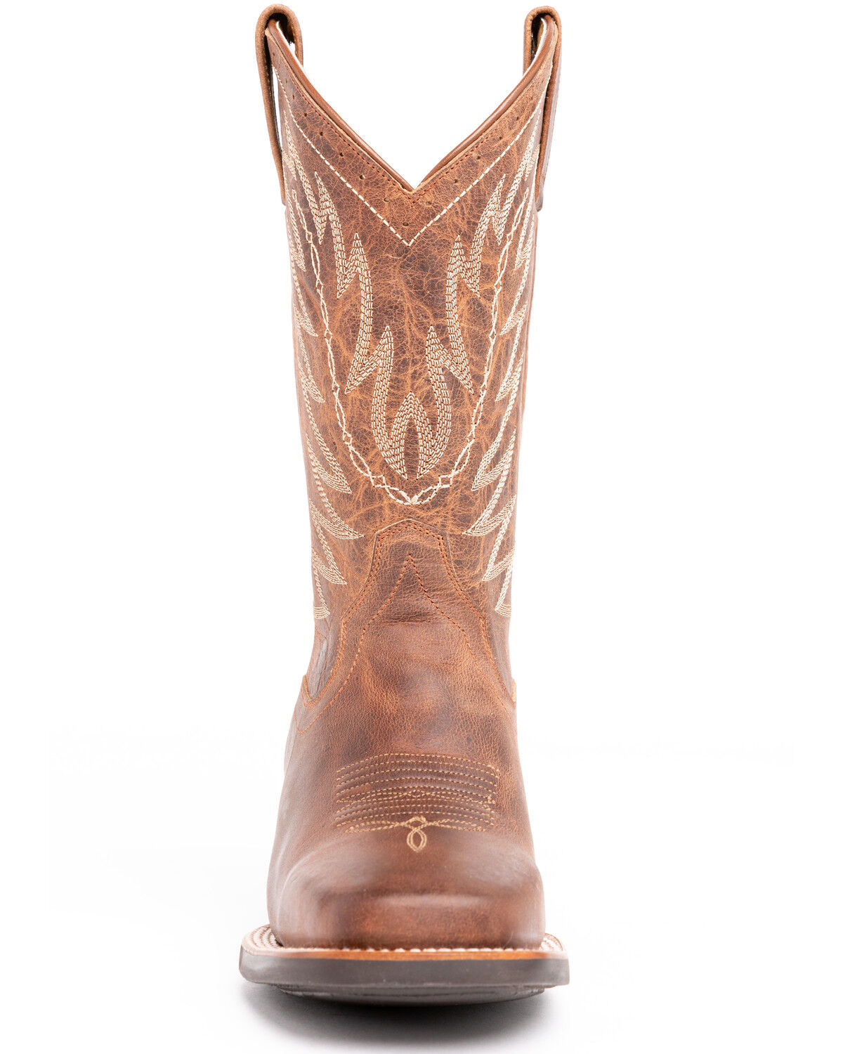 Image #4 - Shyanne Women's Xero Gravity Western Performance Boots - Broad Square Toe, Tan, hi-res