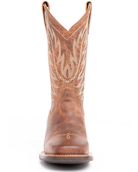 Image #4 - Shyanne Women's Xero Gravity Western Performance Boots - Broad Square Toe, Tan, hi-res