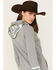 Image #4 - Ampersand Avenue Women's Southwestern Print Hooded Pullover, Green, hi-res
