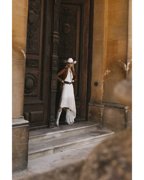 Image #1 - Free People Women's Angel Wings Asymmetrical Hem Dress, Ivory, hi-res