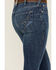 Image #4 - Ariat Women's Dark Wash Ariana Mid Rise Bootcut Stretch Denim Jeans, Dark Wash, hi-res