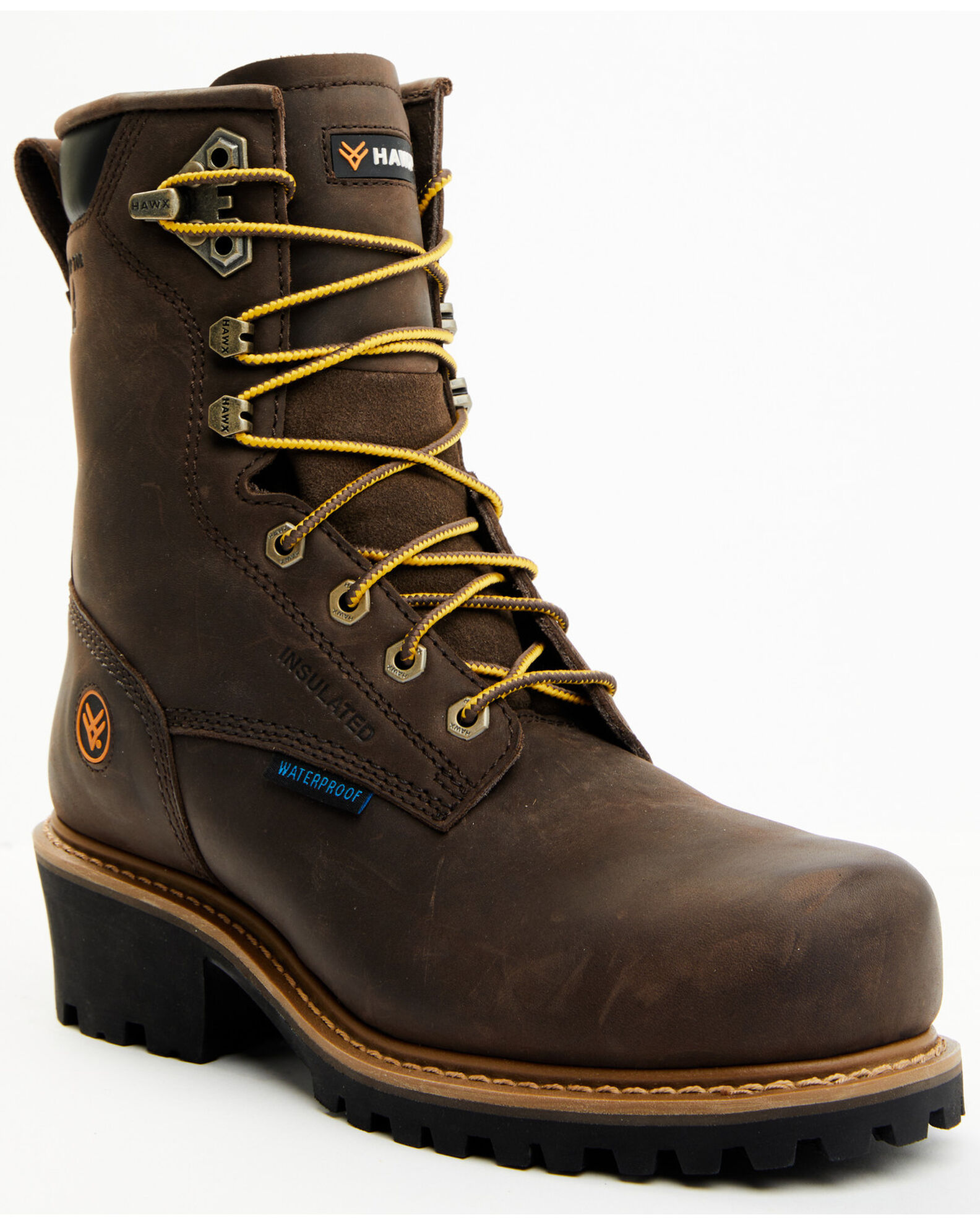 Insulated logger work boots shop