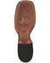 Image #7 - Justin Women's Exotic Full Quill Ostrich Western Boots - Broad Square Toe, Black, hi-res