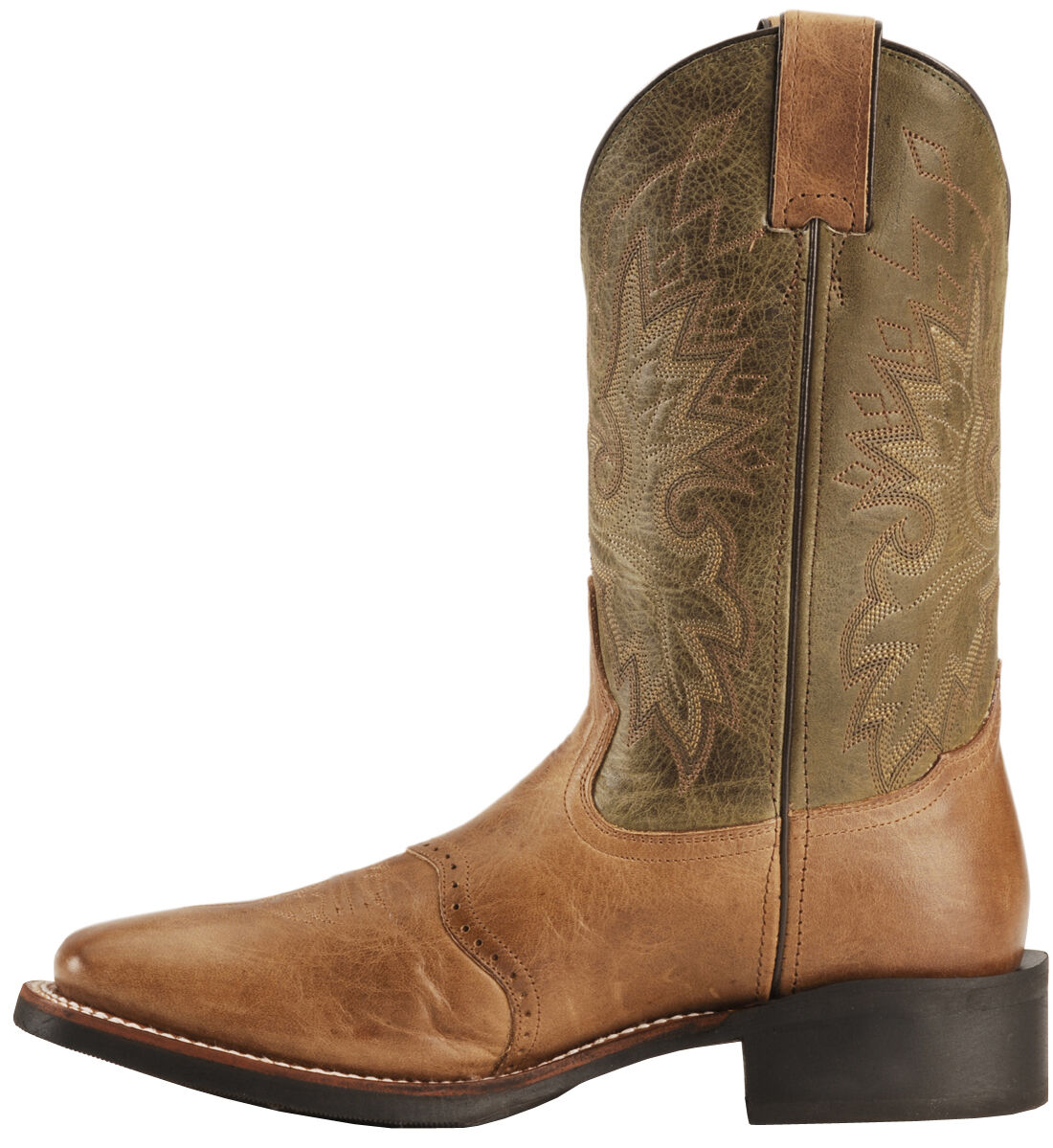 double h wide square toe boots