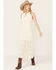 Image #2 - Flying Tomato Women's Look Your Best Woven Midi Dress, Ivory, hi-res