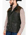 Image #5 - Outback Trading Co. Men's Brant Oil Dual Entry Vest, Olive, hi-res