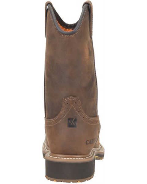 Carolina Men's Anchor Waterproof Western Work Boots - Soft Toe, Brown, hi-res