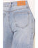 Image #4 - Cello Women's Medium Wash High Rise Rhinestone Embellished Extra Wide Stretch Denim Jeans, Medium Wash, hi-res