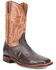 Image #1 - Dan Post Men's Exotic Cobra Western Boots - Broad Square Toe, Black, hi-res