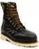 Image #1 - Thorogood Men's Boot Barn Exclusive Waterproof 8" Made In The USA Work Boots - Steel Toe, Brown, hi-res