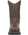 Image #4 - Laredo Men's Rake Western Work Boots - Steel Toe, Brown, hi-res