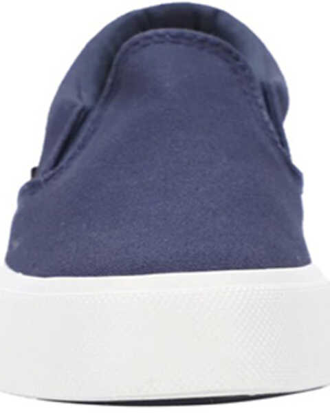 Image #4 - Lamo Footwear Boys' Piper Slip-On Casual Shoes - Round Toe , Navy, hi-res